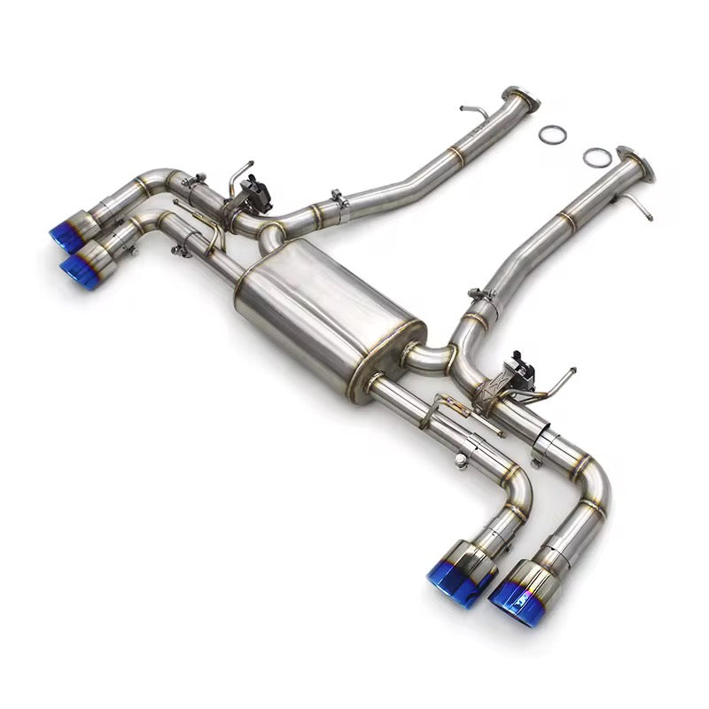 LC500 Valved Axle Back Exhaust