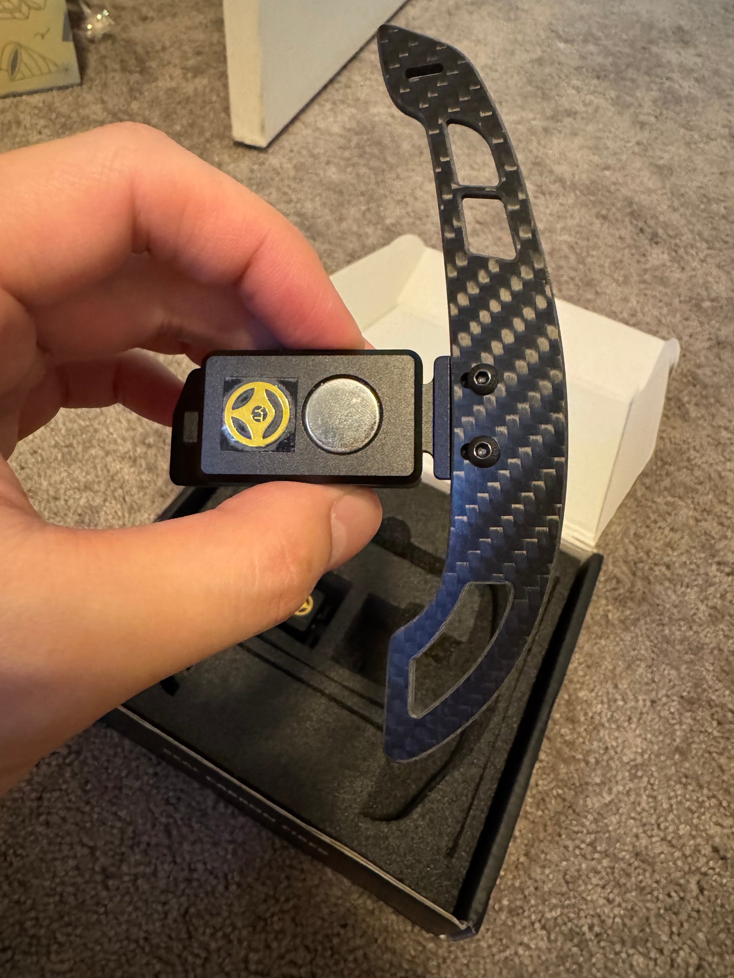 JVCarbon LC500 Carbon Fiber Paddle Shifter