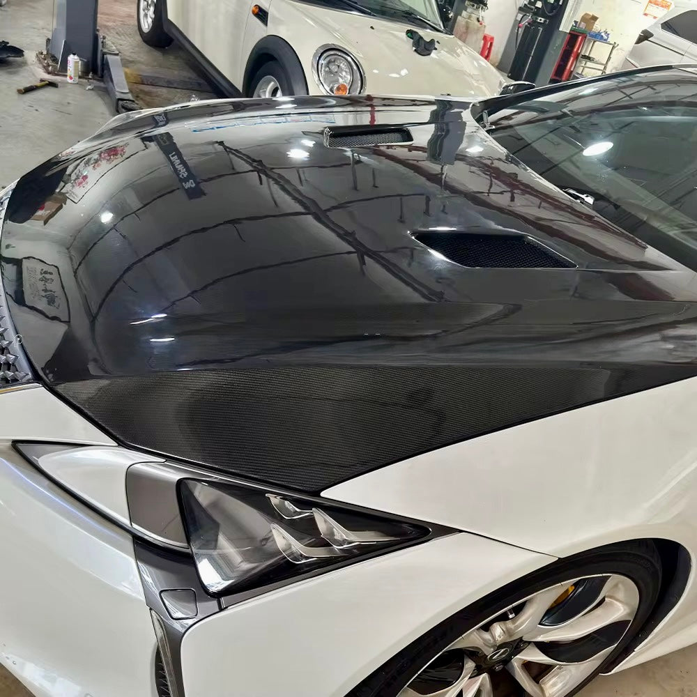 LC500 Carbon Fiber LFA Style Hood